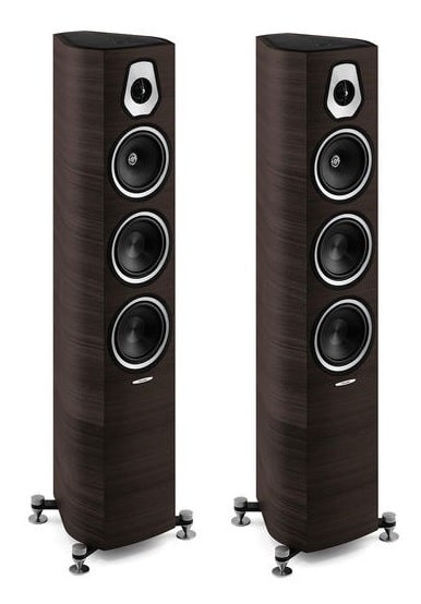 Sonus Faber Sonetto III kolumny podłogowe wenge bok